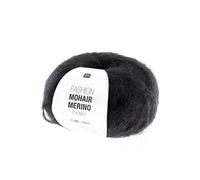 Laissez-vous Envelopper de Luxe : Pelote de Laine FASHION MOHAIR MERINO CHUNKY - Rico Design(...) - 08 Noir 08 Noir