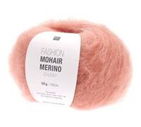 Laissez-vous Envelopper de Luxe : Pelote de Laine FASHION MOHAIR MERINO CHUNKY - Rico Design 019 Orange Terre Cuite - 019 Orange Terre Cuite 019 Orange Terre Cuite