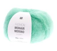 Laissez-vous Envelopper de Luxe : Pelote de Laine FASHION MOHAIR MERINO CHUNKY - Rico Design(...) - 021 Vert Turquoise 021 Vert Turquoise