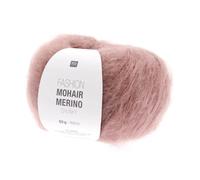 Laissez-vous Envelopper de Luxe : Pelote de Laine FASHION MOHAIR MERINO CHUNKY - Rico Design. Color : 020 Violet Mauve