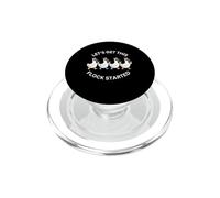 Laissons ce Troupeau Commencer Funny Drinking Age Party PopSockets PopGrip pour MagSafe