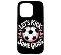 Laissons Donner Un Coup De Pied À Une Maman De Football en Coque pour iPhone 15 Pro