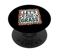 Laissons Donner Un Coup De Pied À Une Maman De Football en PopSockets PopGrip Adhésif