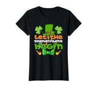 Laissons Les manigances Commencer la Saint-Patrick | Funny Irish T-Shirt Graphique avec Valeur