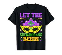 Laissons Les manigances Commencer Mardi Gras T-Shirt