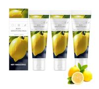 Lait Apaisant Pour Le Corps Au Citron, Hydratant Et Nourrissant Pour Les Peaux Sèches, Lotion Hydratante Pour Le Corps, Parfum Rafraîchissant, Convient À Tous Les Types De Peau (3pcs)