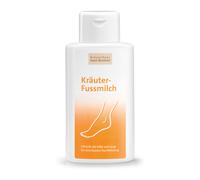 Lait aux herbes pour les pieds