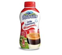 Lait Concentré Sucré Écrémé (Format Pratique 450g) Lot de 3 Flacons Squeeze - Légèreté, Onctuosité et Précision