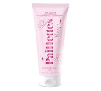Lait Corps Girly Paillettes Rosées 200ml - Hydratant Sublimant Voile Lumineux | Parfum Girly | Éclat Naturel - Innovatouch Cosmetic