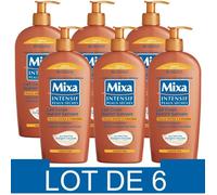 Lait Corps Nutritif Satinant - Mixa - Intensif - Peaux Sèches - 400 Ml X6