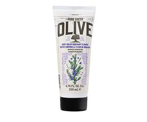 Lait corps Olive & Fleur de Romarin 200ml | absorption rapide, pour une peau douce et souple, testé dermatologiquement et vegan, 200 ml