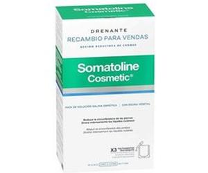 Lait Corps Somatoline Bende Drenanti Riduttore 6 unités