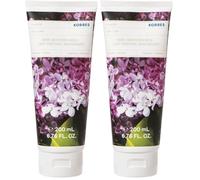 Lait corps Ultra-Hydratant - Peau de Velours - Parfum Floral Lilas - 200ml (Lot de 2)