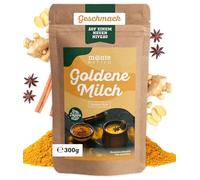 Lait d’or Monte Nativo (300g) - Mélange pour Lait d’or - Mélange d’épices pour lait doré - Golden Milk - Épices aromatiques séchées avec soin, idéales pour Cuisiner et Assaisonner - Arôme intenses