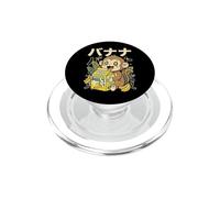 Lait De Banane Singe Japonais Kawaii Gourmand Lait PopSockets PopGrip pour MagSafe