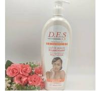 Lait De Beauté Éclaircissant - D.E.S55 - Concentré En Huile De Baobab - 225ml - Régénérant - Teint Lumineux