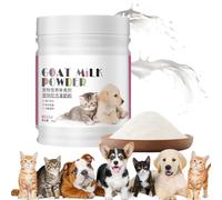 Lait de chèvre en poudre, lait naturel bio, pour l'équilibre des liquides, soin du pelage, promotion digestive, élevage de chiots, chiennes allaitantes