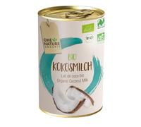 Lait de coco bio ONE NATURE, lot de 6 (6 x 400 ml)