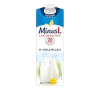 Lait de minusl H 3,8% sans lactose, Lot de 10 (10 x 1 L)