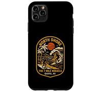 Lait de Plage North Shore Surfing The 7 Mile Miracle Vintage pour Homme Coque pour iPhone 11 Pro Max