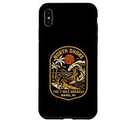 Lait de Plage North Shore Surfing The 7 Mile Miracle Vintage pour Homme Coque pour iPhone XS Max