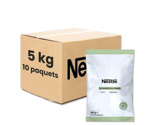 Lait en Poudre Nestlé® Demi-Ecrémé pour Distributeur Automatique - 10 paquets - 5 Kg
