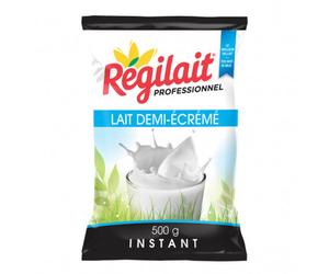 Lait en Poudre Régilait Demi-Ecrémé pour Distributeur Automatique - 500 gr