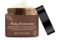 Lait Hydratant Corps | 100g Baume à l'Hydratation Intense | Le Beurre Hydratant Du Corps | Soin Femme Bras Jambes Cou Ventre Massage Apaisant Peau Sèche Éclat