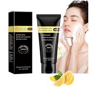 Lait nettoyant et éclaircissant à la niacinamide, exfoliant visage hydratant et nettoyant en profondeur, hydratation naturelle, pour un nettoyage du visage et un contrôle du sébum