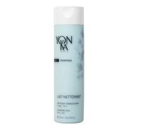 Lait Nettoyant Yonka 200ml - Visage, Yeux & Lèvres - Démaquille, Nettoie et Apaise - Tous Types de Peaux, Convient aux Peaux Sèches et Sensibles - Texture Veloutée - Rinçage à l'Eau