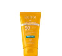 Lait solaire SPF50-50g - parfumé au Monoï- dès 3ans - KERBI