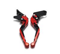 Laiteanqi Compatible With GSX400F Impulse 1994-2004 GSX 400F GSX 400 F Moto Pliant Extensible Réglable Freins Embrayage Levier Leviers réglables(RED1)