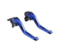 Laiteanqi Ensemble De Leviers D'embrayage Et De Frein Courts CNC For Moto Carbon XDiavel S 2011-2022 Leviers réglables(B-Blue)