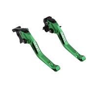 Laiteanqi Ensemble De Leviers D'embrayage Et De Frein Courts CNC For Moto Carbon XDiavel S 2011-2022 Leviers réglables(B-GrEEN)
