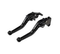 Laiteanqi Ensemble De Leviers D'embrayage Et De Frein Courts CNC For Moto Carbon XDiavel S 2011-2022 Leviers réglables(A-Black)
