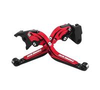 Laiteanqi Levier De Fr Ein Et D'embrayage Extensible Et Pliable For Moto 7 GT 2021-2023(Red TRA+ER)