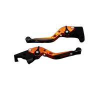 Laiteanqi Leviers De Frein Et D'embrayage CNC For Moto C650 SPORT 2015-2017 Leviers réglables(Orange2)