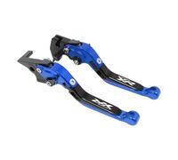 Laiteanqi Leviers De Frein Et D'embrayage CNC For Moto S1000XR S 1000XR S1000 XR S 1000 XR 2014-2019 2015-2018, Guidon Pliable Leviers réglables(Balck-Balck-Blue)