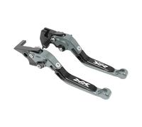 Laiteanqi Leviers De Frein Et D'embrayage CNC For Moto S1000XR S 1000XR S1000 XR S 1000 XR 2014-2019 2015-2018, Guidon Pliable Leviers réglables(TI-Balck-TI)