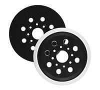 Laitejituan 2 plateaux de ponçage de 125 mm Ponceuse excentrique Compatible avec Bosch PEX 220 A GEX 125-1 AE PEX 220 AE Skil 7402/7490 Accessoires pour ponceuses excentriques