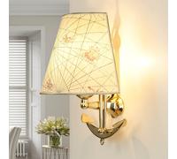 Laiton Applique Murale Ancre Maritime Déco Papier Abat-Jour Couloir