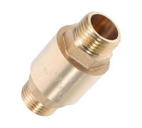 Laiton Clapet Anti-retour à Double Filetage Externe 1/2 Pouce | Modèle Précis, Montage Vertical ou Horizontal, pour Pompes et Systèmes Cvc, Usage Fiable