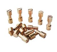 Laiton Corby Boulons Rivets EDC Couteaux Maker Pivot Pin Attaches DIY Couteau Poignée Goujons Vis Pack de 10 pcs 8mm