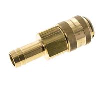 Laiton DN 19 Raccord d'air femelle 25 mm Colonne de tuyau Double obturation