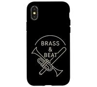 Laiton et badge Beat Coque pour iPhone X/XS