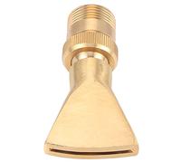 Laiton Fin Buse de Fontaine à Ventilateur pour Bassins (4 points inner | Direction réglable, pulvérisation compacte, construction antirouille, parcs de fontaines d\'étangs, installation facile