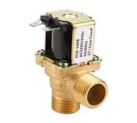 Laiton G1 / 2 G3 4 normal fermé pilote-contacteur de commande d'arrivée d'eau électrique magnétique Electrovanne Composant de tuyauterie