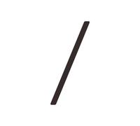 Laiton massif 4-12 pouces 10-30cm grand chiffre lettre porte maison publique noir or flottant Signature chiffres extérieurs(Slash,127mm 5inch)