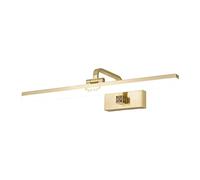 Laiton Miroir Lumière A Mené Salle Den Miroir Lampe Cadre Image Éclairage Miroir En Cuivre Lumières Avant Vanité Lampes Murales Pour Maquillagen Toilette