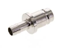 Laiton nickelé Bouchon de raccord d'air DN 15 13 mm Colonne de tuyau